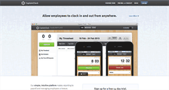 Desktop Screenshot of captainclock.com
